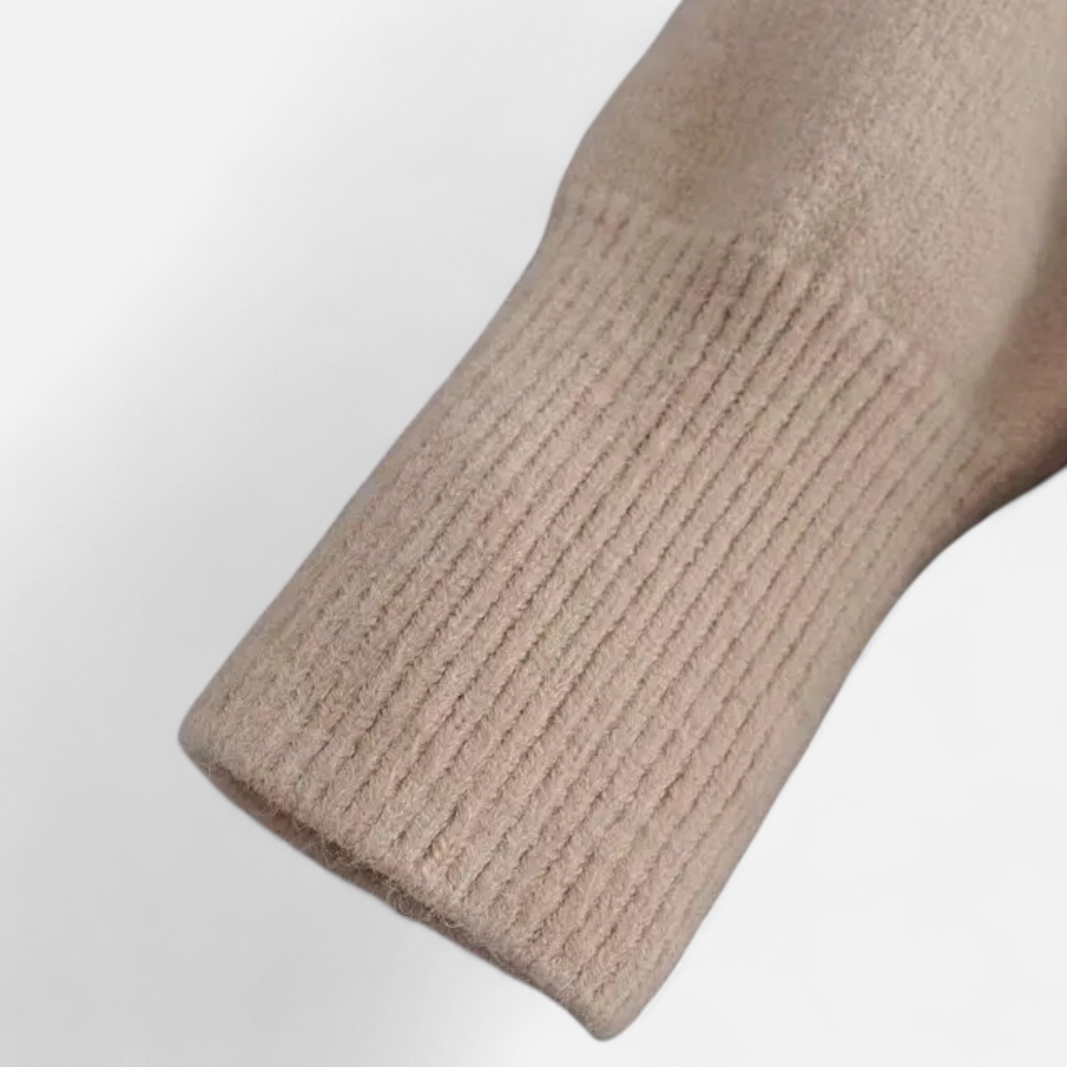 Cardigan de Punto Grueso para Mujer – Cuello en V