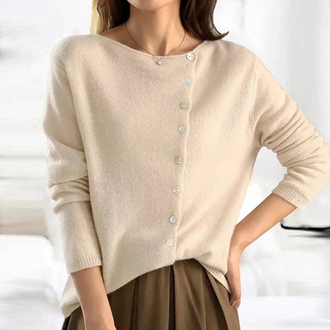 Cardigan de Punto Suave para Mujer