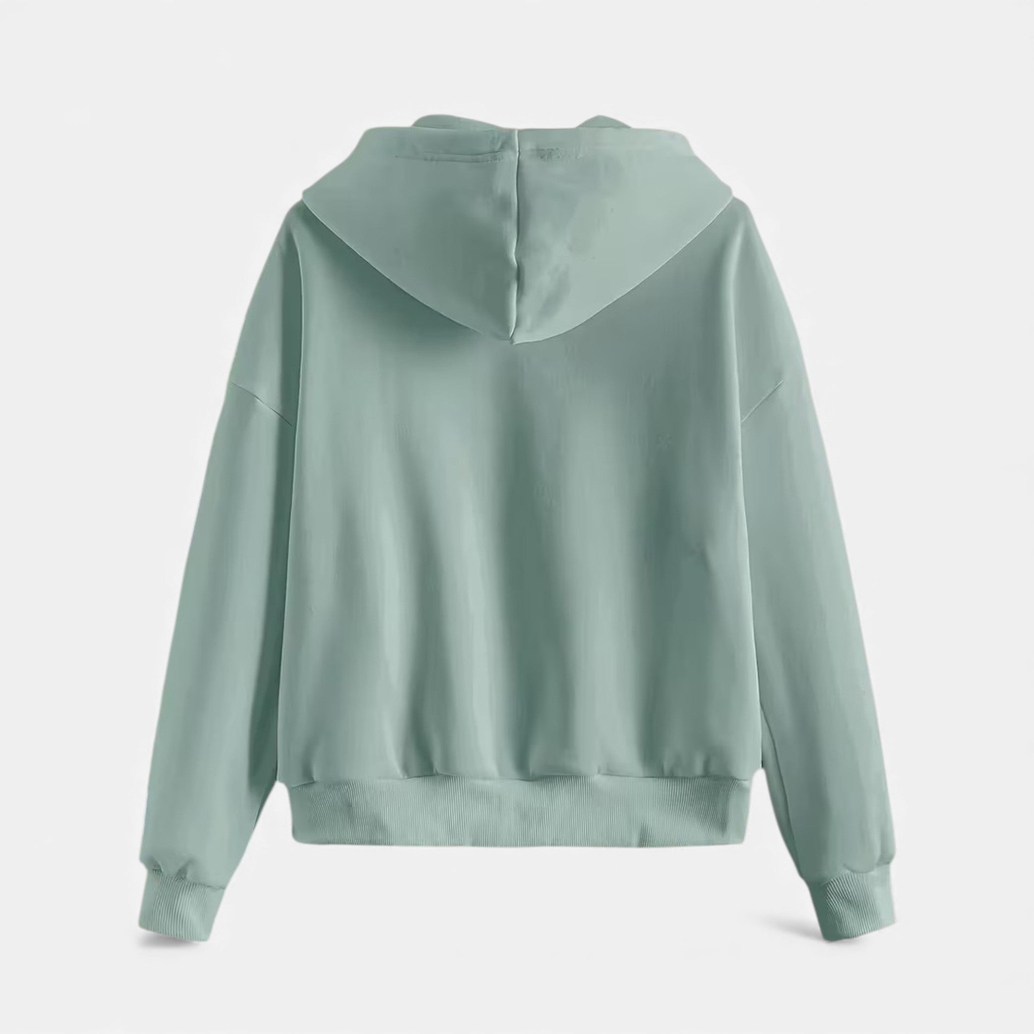 Sudadera de punto con cremallera para mujer