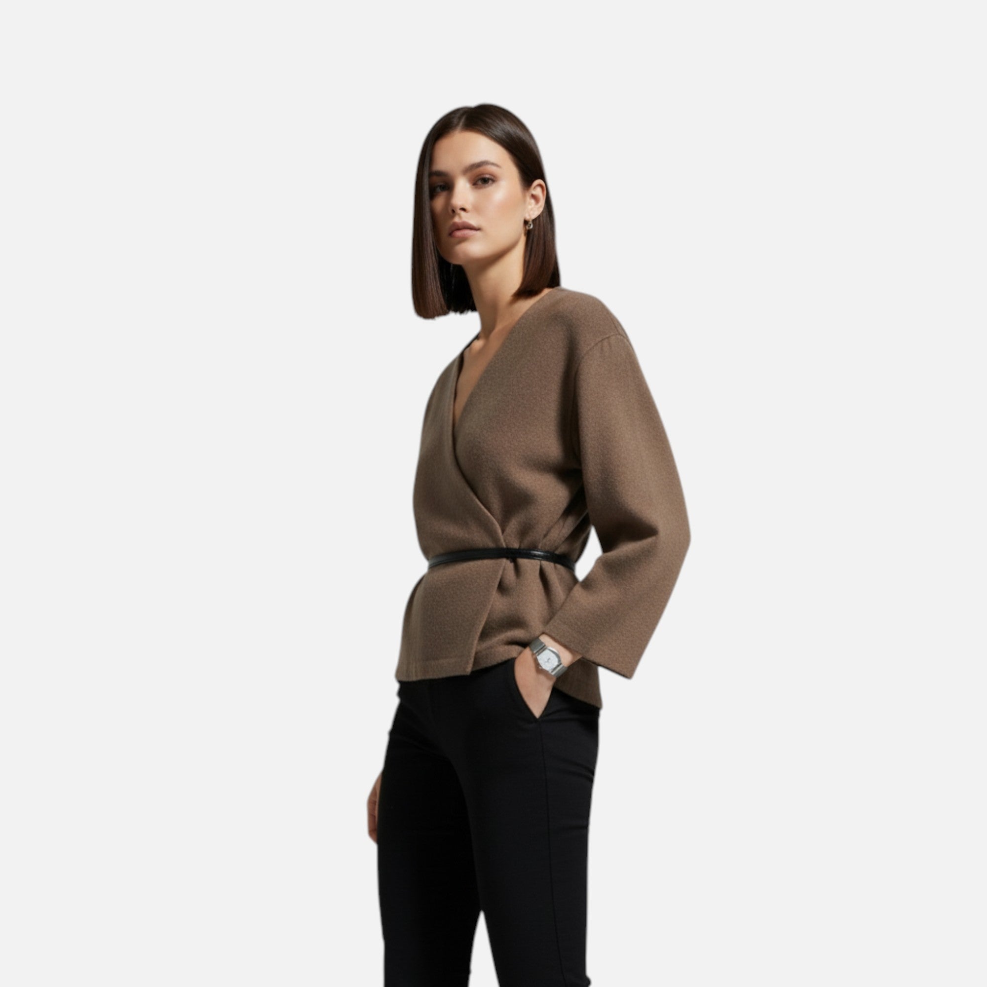 Sudadera para Mujer Elegante Envolvente