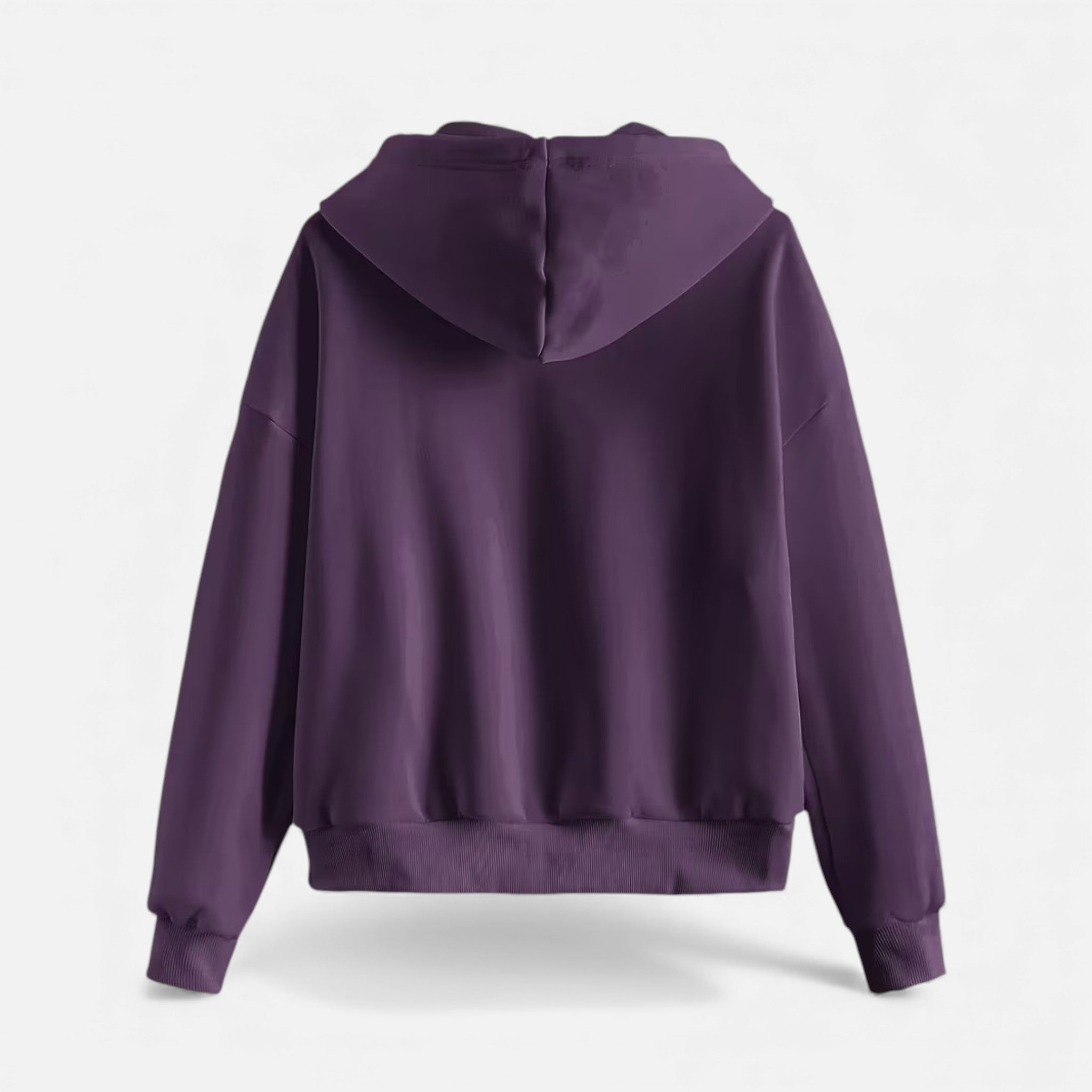Sudadera de punto con cremallera para mujer